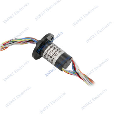 18 Circuits 250 Rpm Capsule Slip Ring with Gold to Gold Contact for Mechanical Arms and Biochemical Analyzers