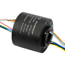 IP54 Protection Through Hole Slip Ring 300 Rpm Rotating Speed