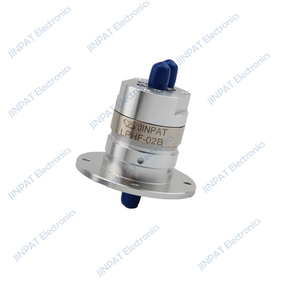 RF Coaxial Rotary Joint Single และ Dual Channel Slip Rings IP60 ในวงแหวนสลิกสัญญาณคอมแพคต์