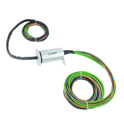 ความต้านทานการกันความหนาว พลังงาน ≥ 1000MΩ 1000VDC Slipring กับวงจร Ethernet 2×10A 4×5A 2×100Mbps