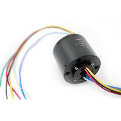 สลิปริง 6 วงจร 10A 240VAC แบบ Through Hole ขนาด ID12.7mm