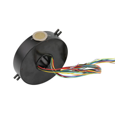 4/8 สายวงจร Pancake Slip Ring ด้วยความแรงดัน 220VDC/AC และความแรงปัจจุบัน 5A/2A